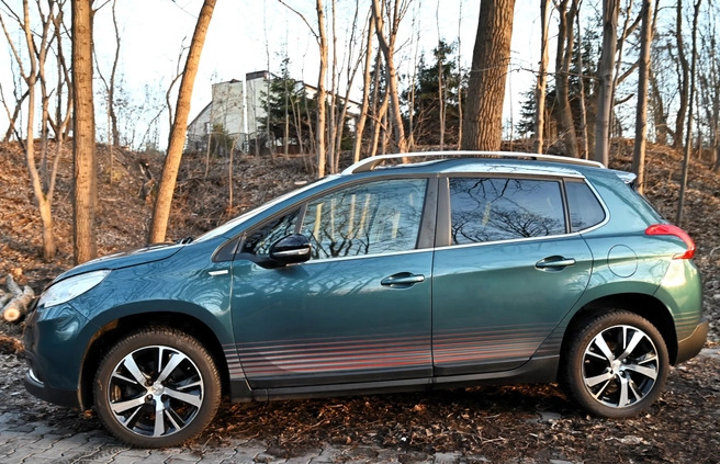 Peugeot 2008 cena 44500 przebieg: 112000, rok produkcji 2016 z Trzebinia małe 704